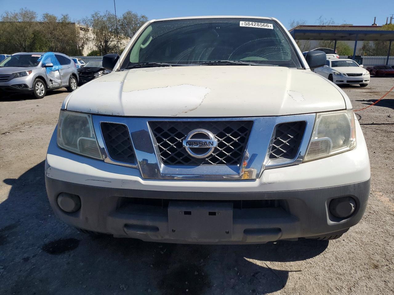 2011 Nissan Frontier S White vin: 1N6BD0CT3BC412611