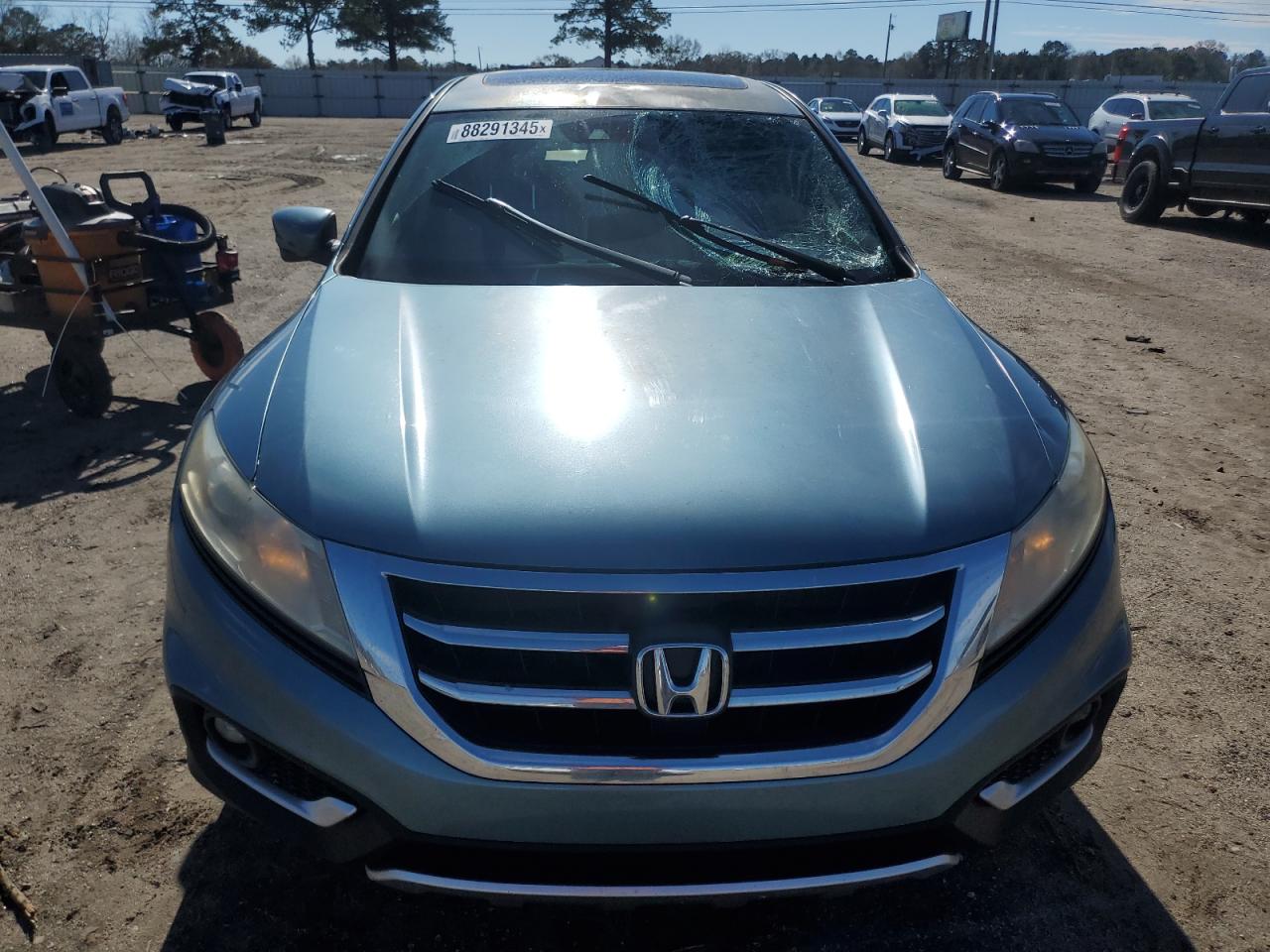 2013 Honda Crosstour Exl Blue vin: 5J6TF3H50DL004982