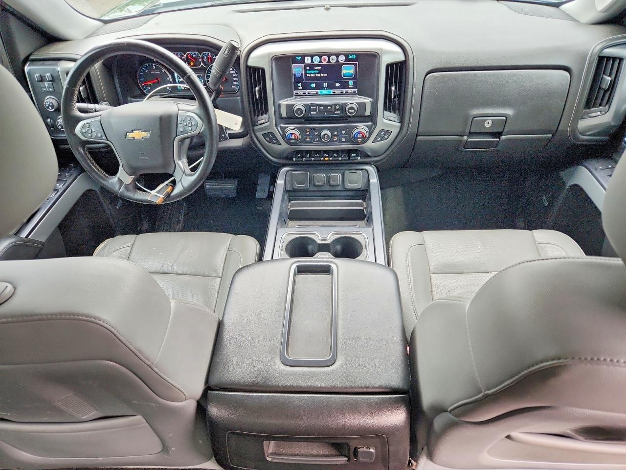 2015 Chevrolet Silverado K1500 Ltz Black vin: 1GCVKSEC5FZ277651
