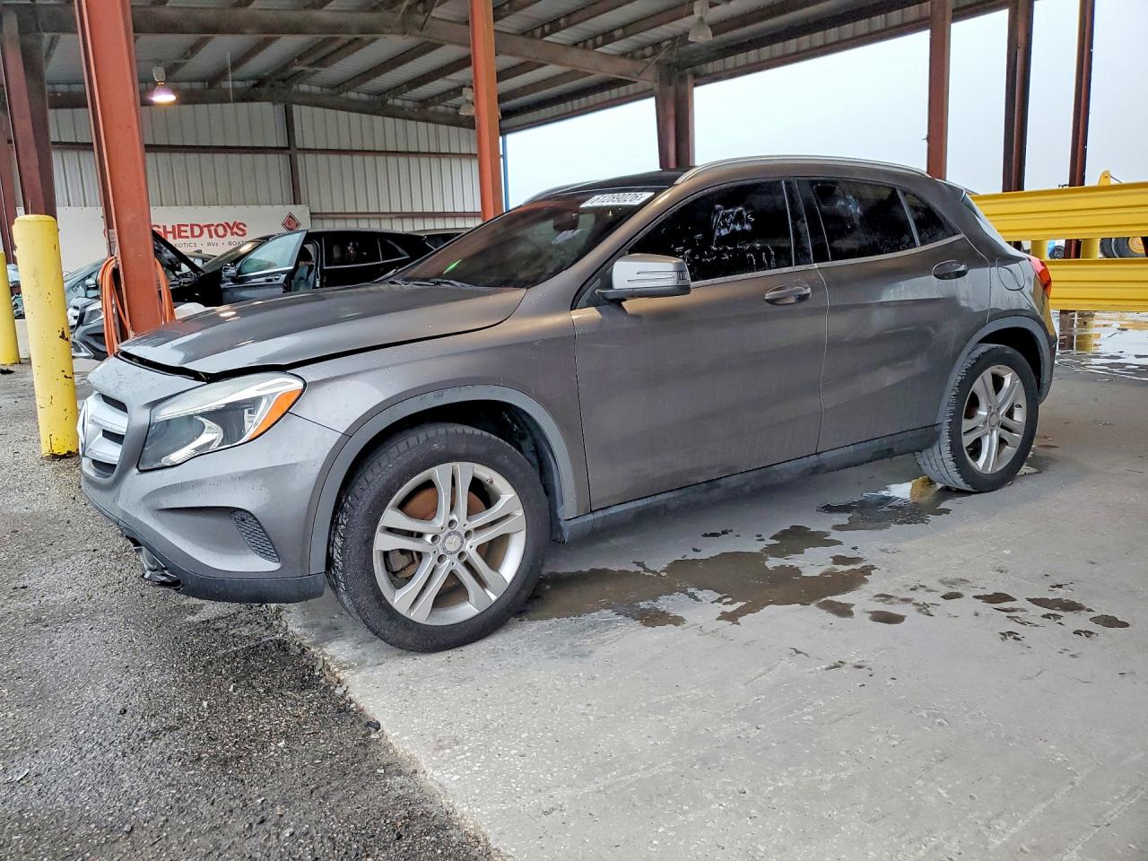 2015 Mercedes-benz Gla 250 Gray vin: WDCTG4EB8FJ135332