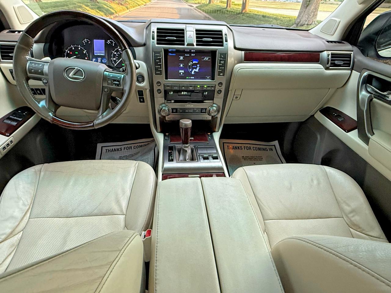 2015 Lexus Gx 460 White vin: JTJBM7FX8F5111477