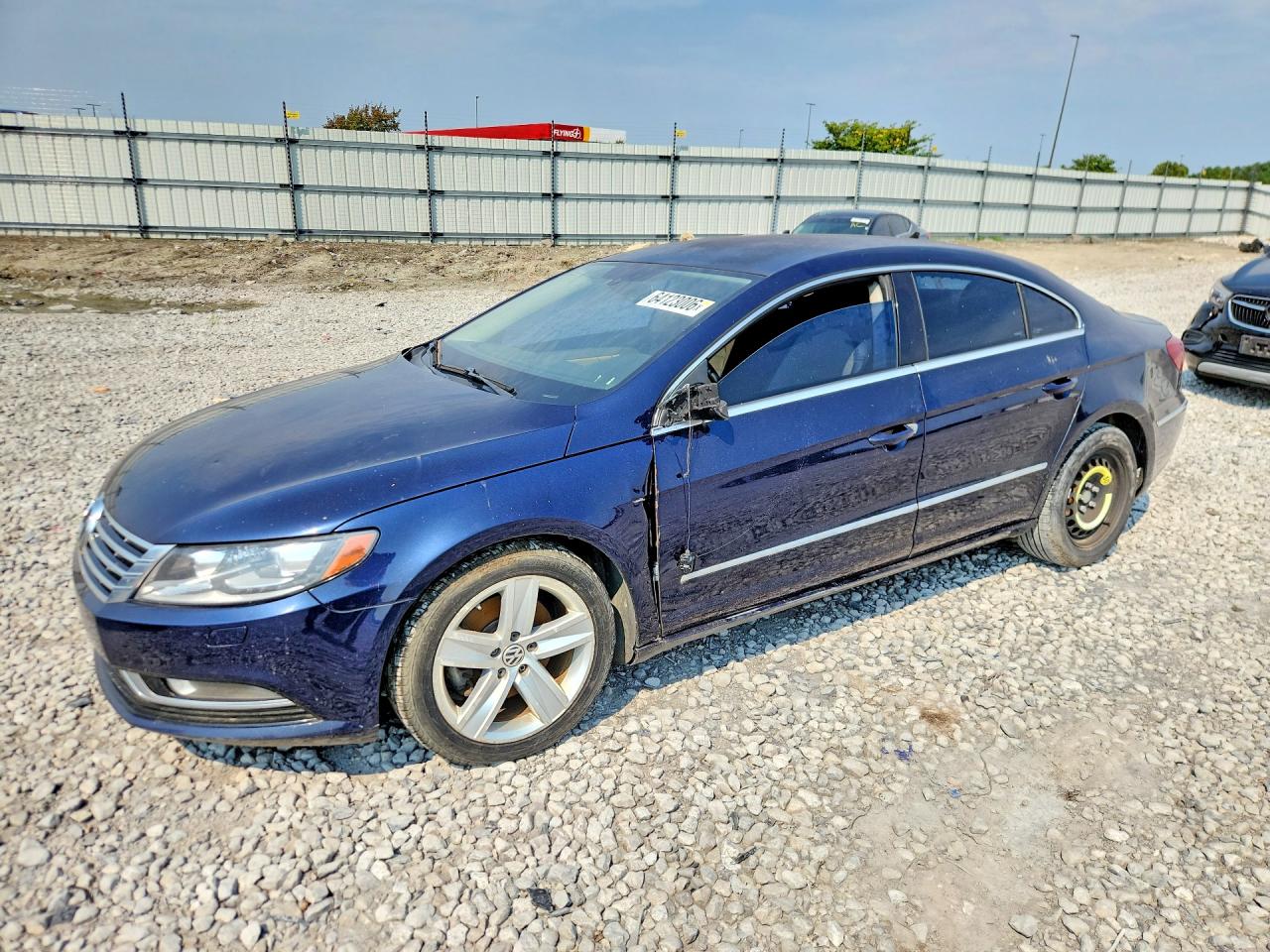2013 Volkswagen Cc Sport Blue vin: WVWBN7ANXDE510233