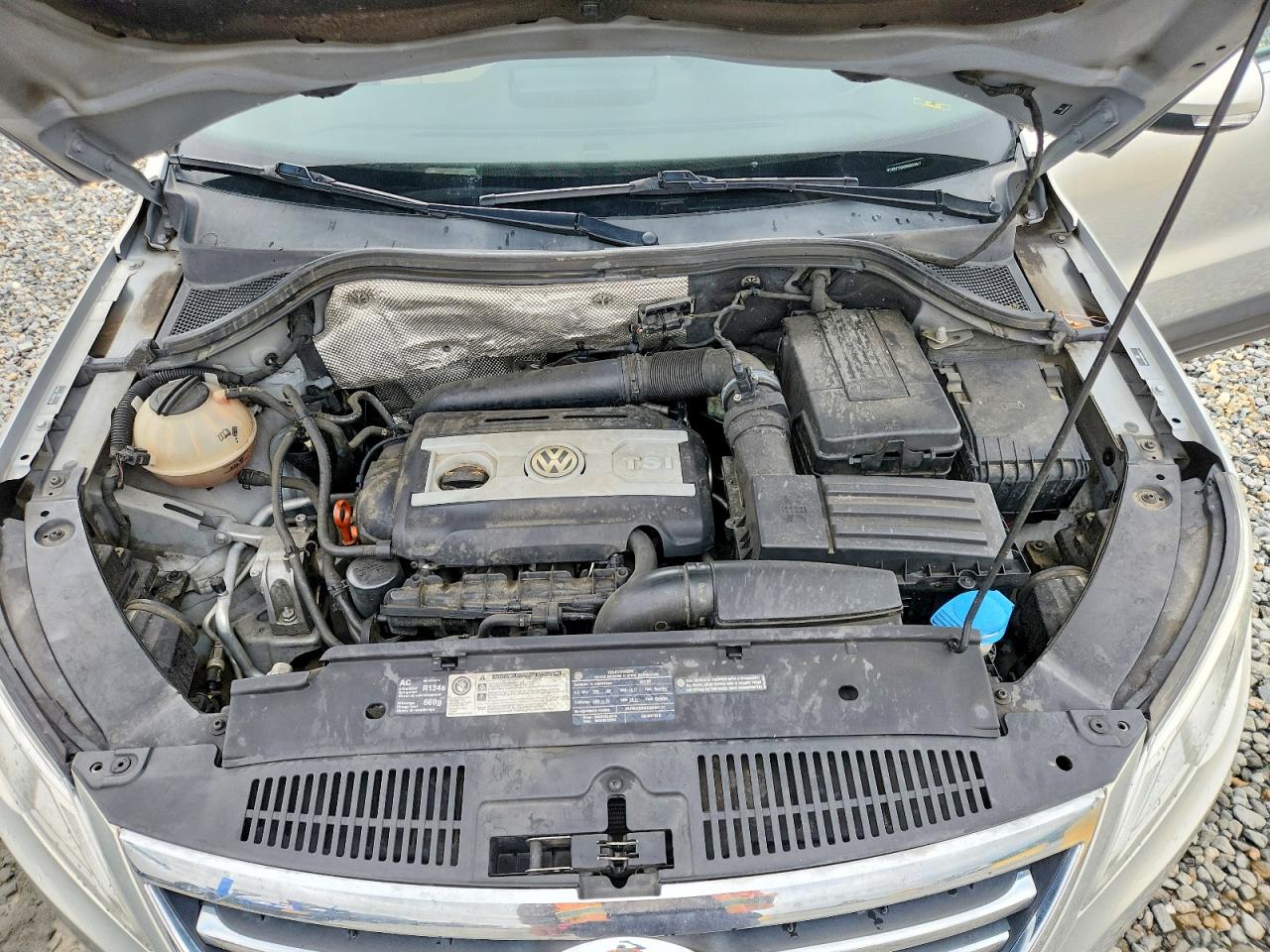 2011 Volkswagen Tiguan S Silver vin: WVGBV7AX6BW531617