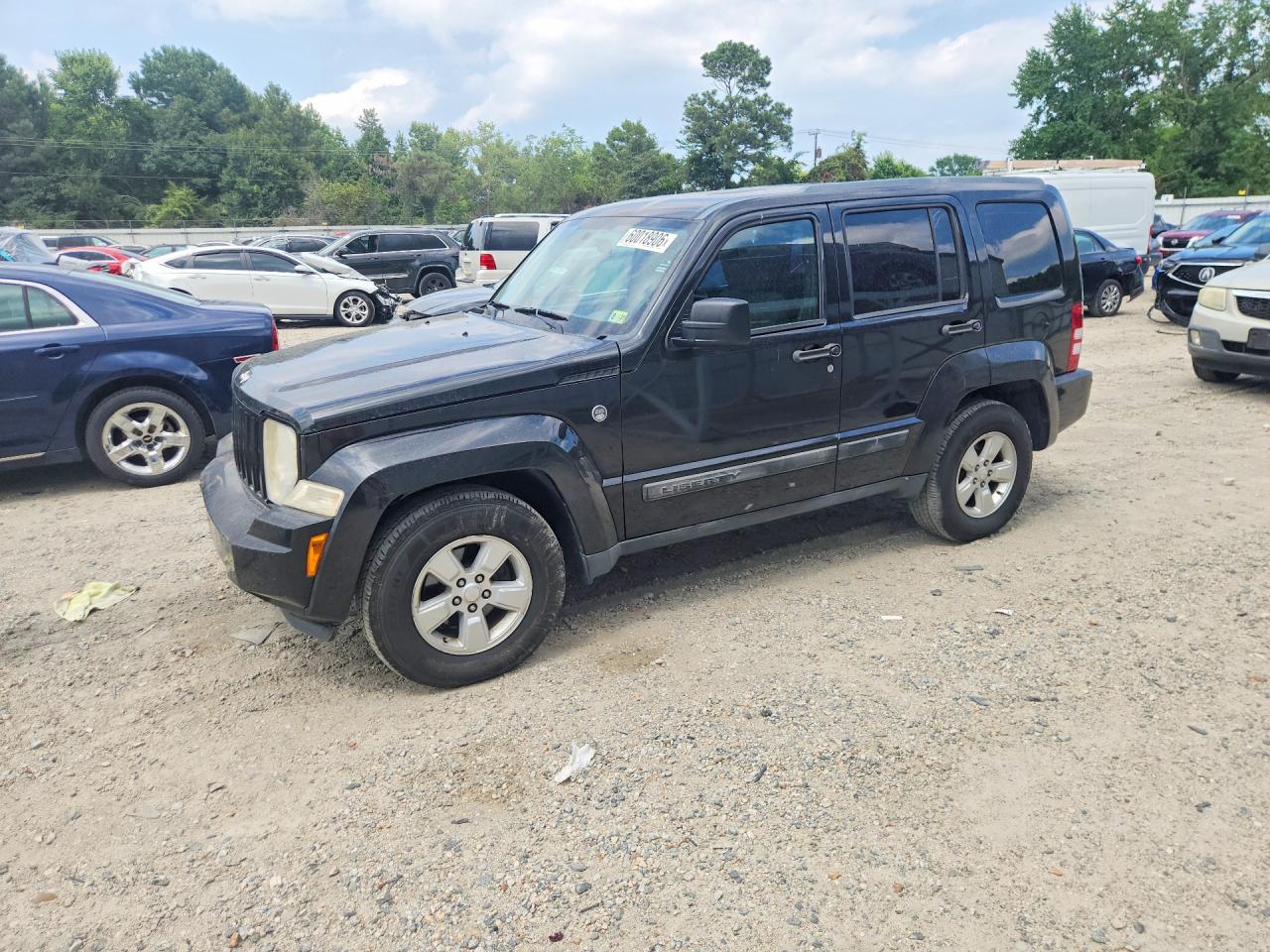 2009 Jeep Liberty Sport Black vin: 1J8GN28KX9W516807