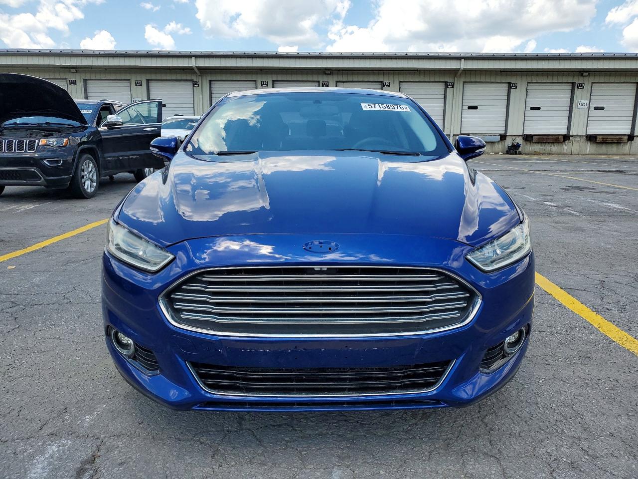2013 Ford Fusion Se Blue vin: 3FA6P0HR5DR260303