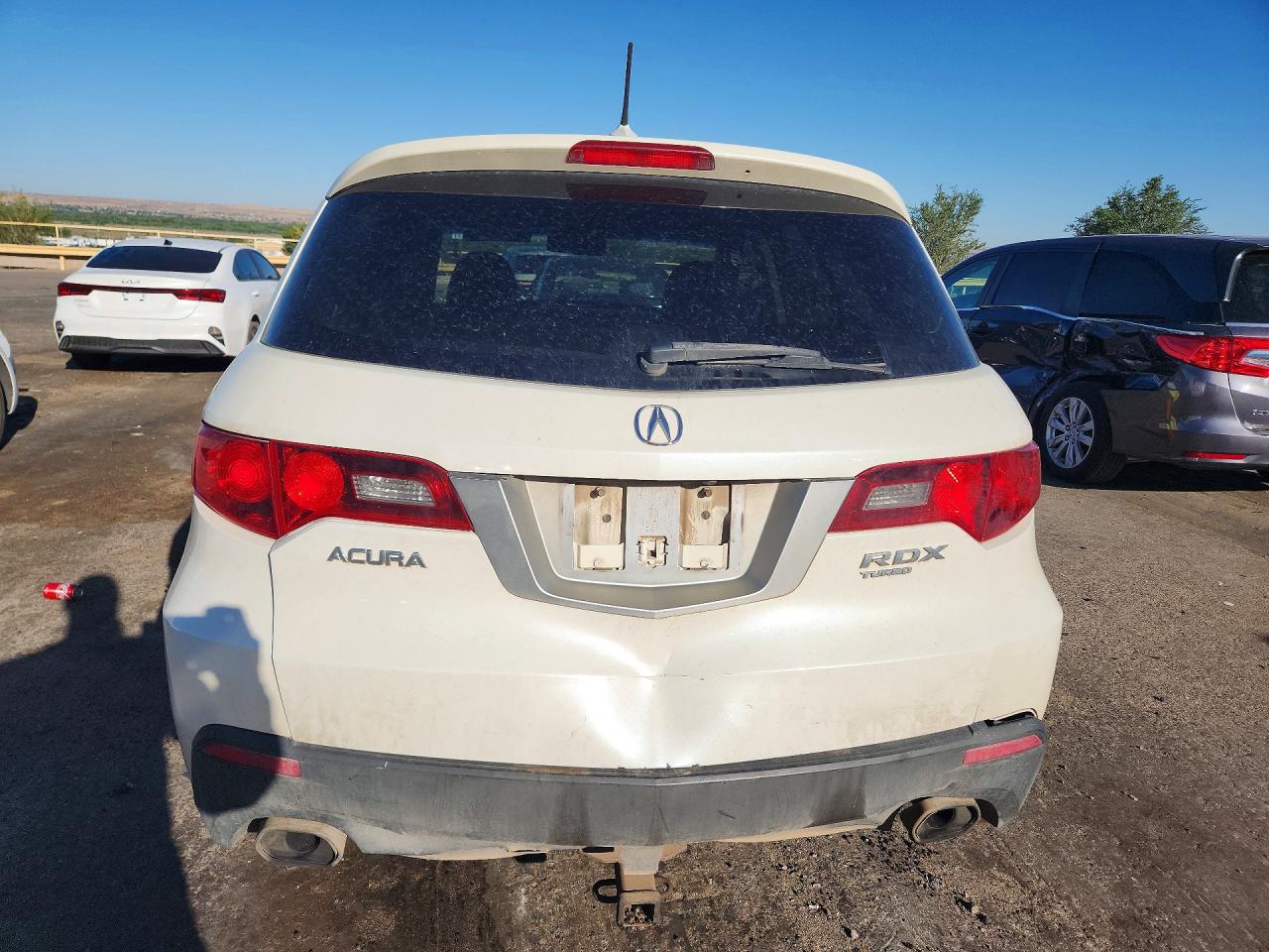 2011 Acura Rdx White vin: 5J8TB2H27BA003033