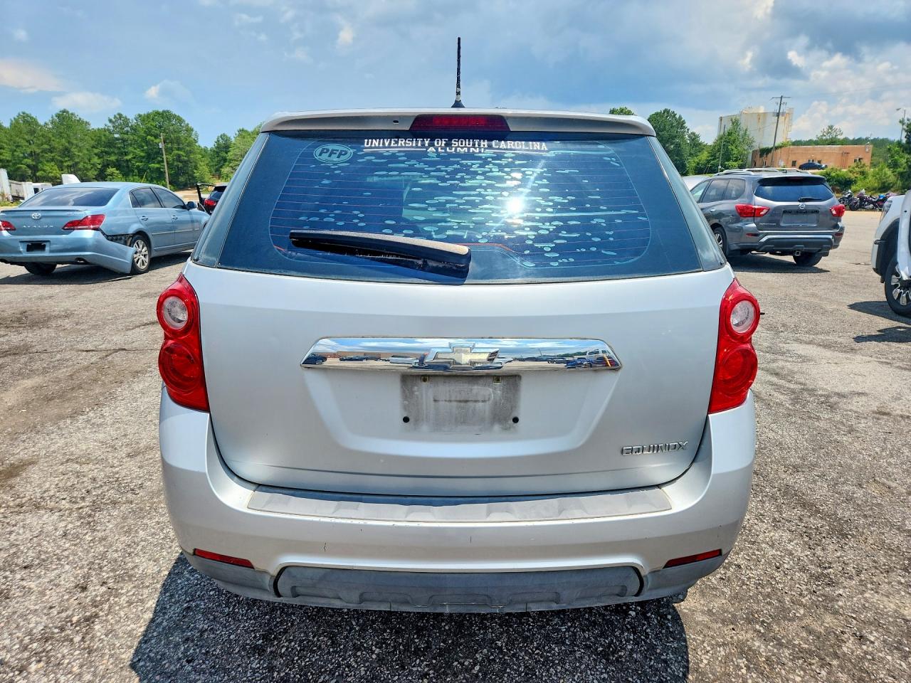 2013 Chevrolet Equinox Ls Silver vin: 2GNALBEK6D6227294