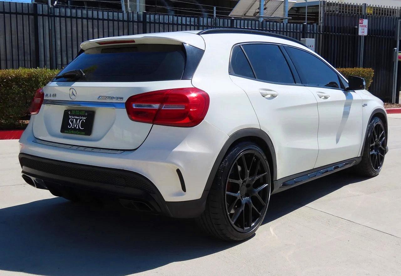 2015 Mercedes-benz Gla 45 Amg White vin: WDDTG5CBXFJ077471