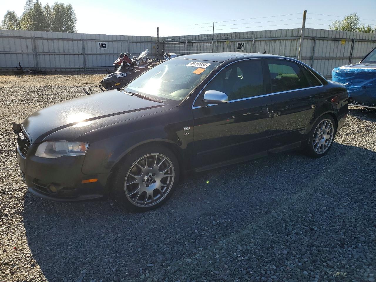 2006 Audi S4 Quattro Black vin: WAUGL78E86A285173