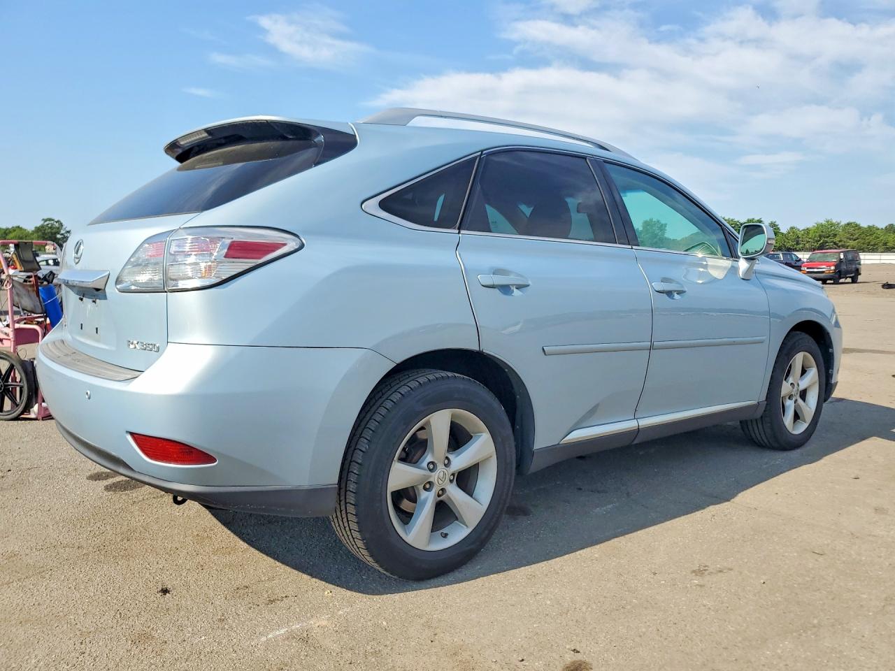 2010 Lexus Rx 350 Blue vin: 2T2BK1BA3AC024245
