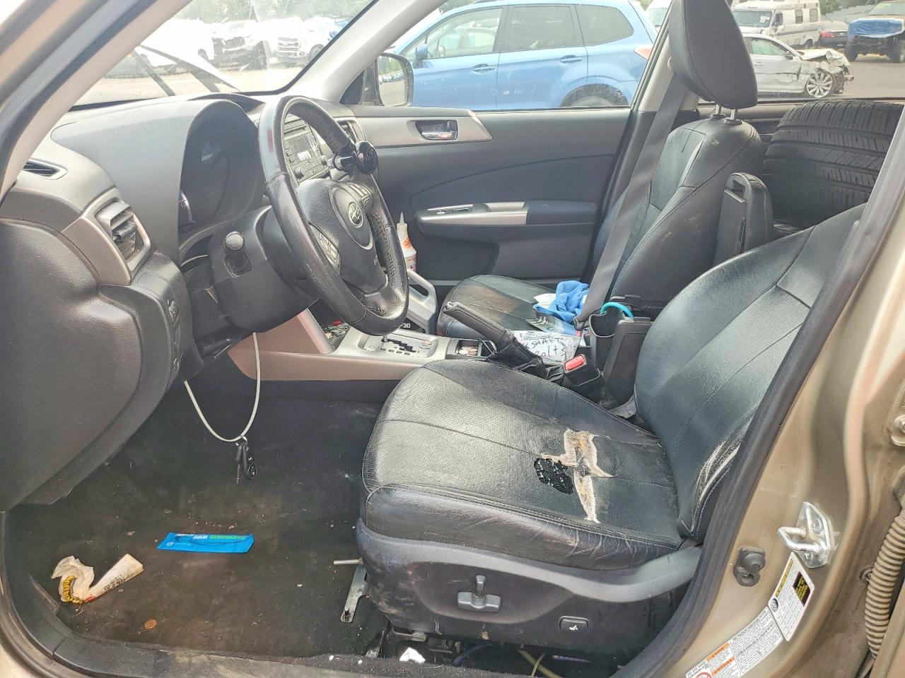 2009 Subaru Forester 2.5x Limited Золотой vin: JF2SH64619H763566