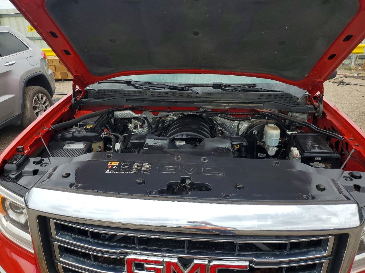 2015 Gmc Sierra K1500 Slt Red vin: 1GTV2VEJ3FZ157458