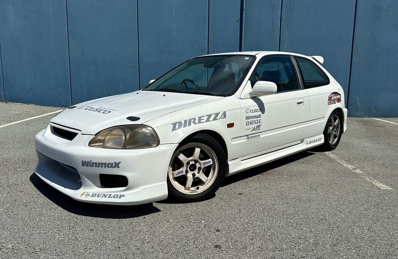 1997 Honda Civic Type Type R White vin: EK91002987