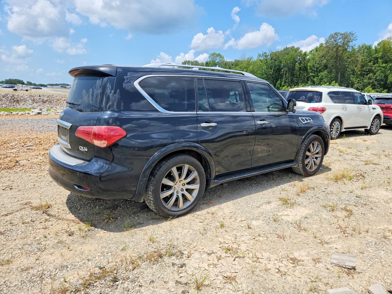2013 Infiniti Qx56 Base Black vin: JN8AZ2NF4D9550911
