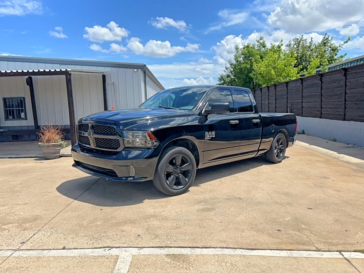 2020 Ram 1500 Classic Tradesman Black vin: 1C6RR6FG1LS128137