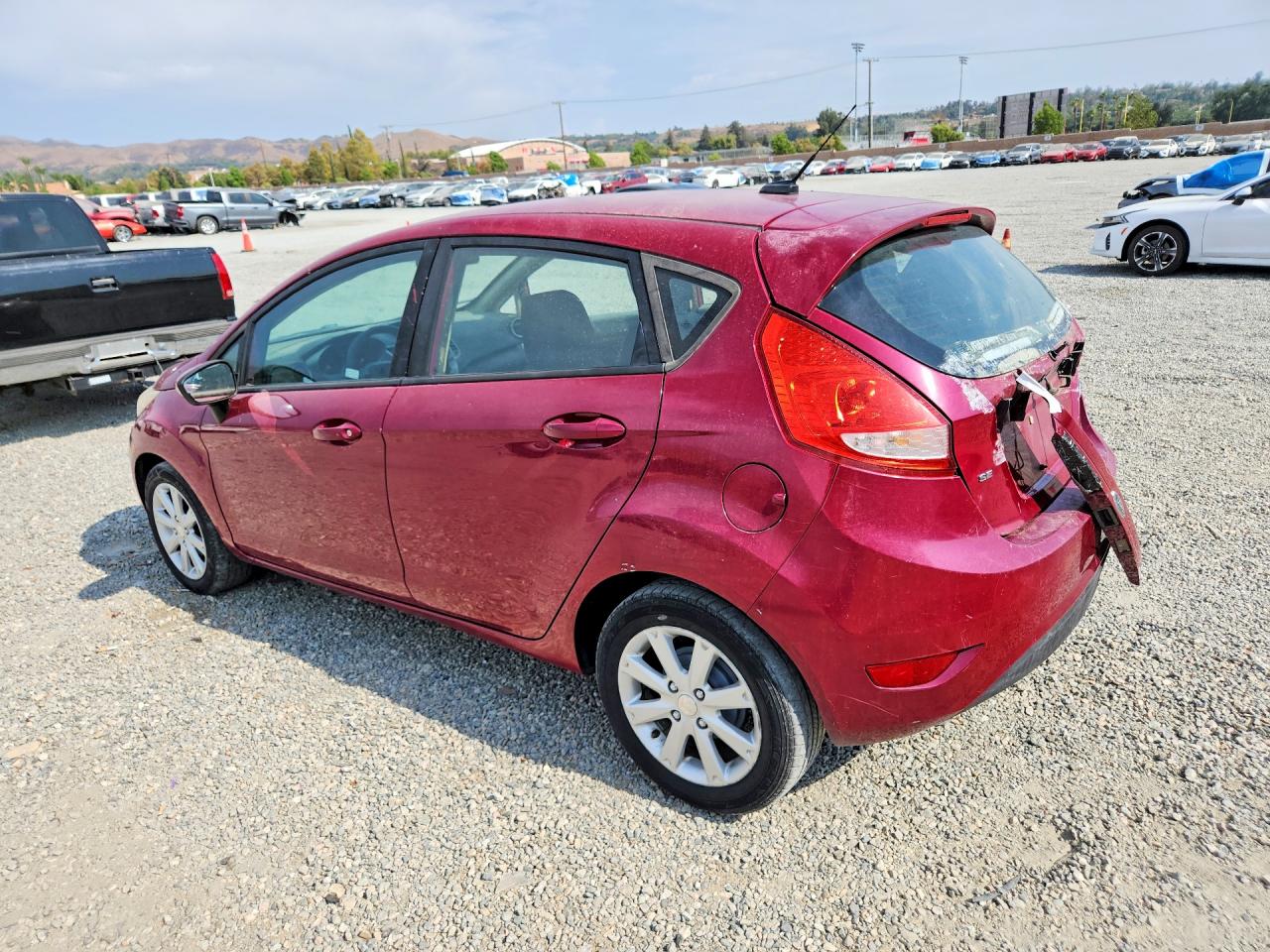 2011 Ford Fiesta Se Purple vin: 3FADP4EJ6BM207570