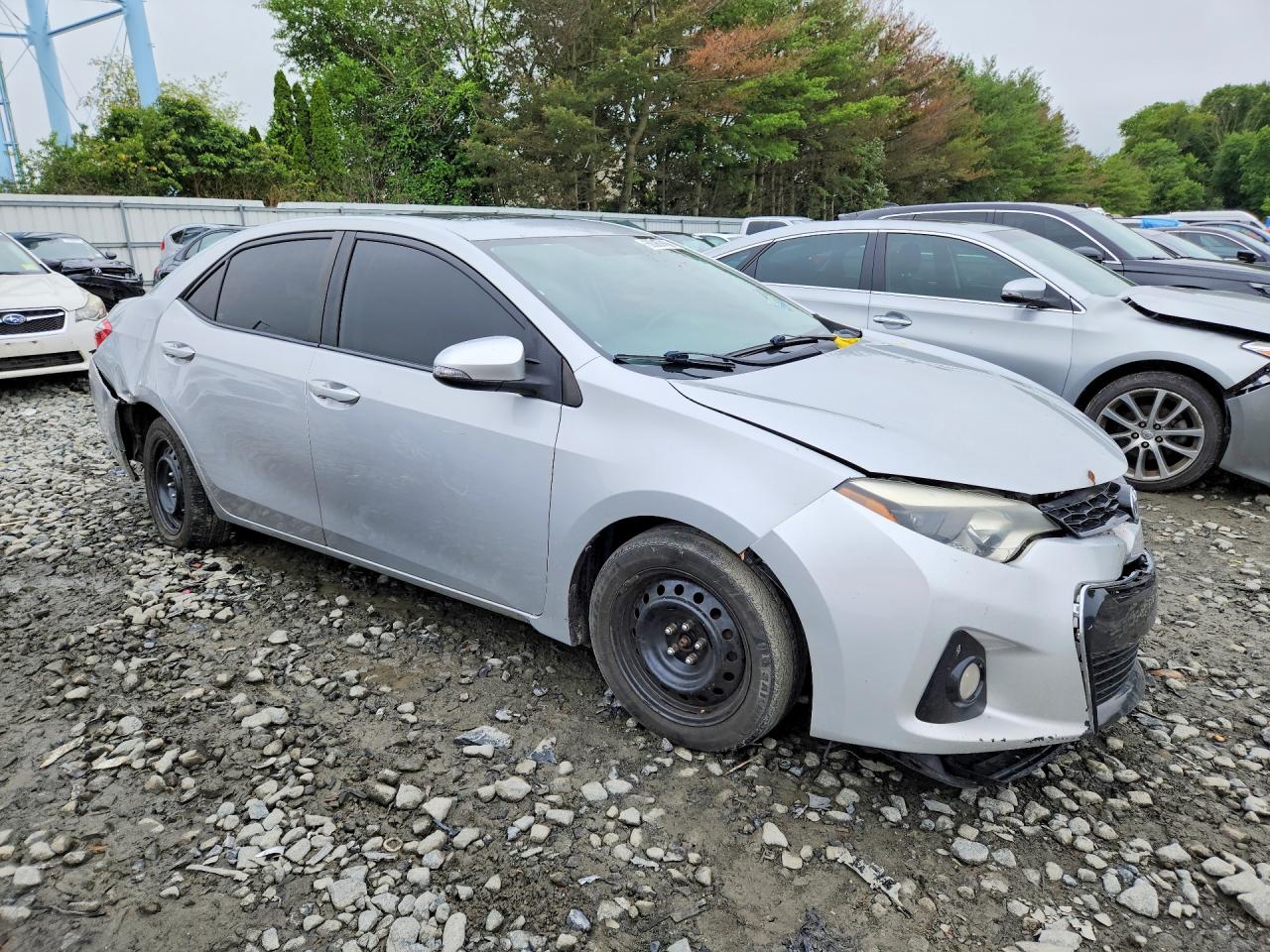 2014 Toyota Corolla S Plus Серебряный vin: 2T1BURHE2EC118453