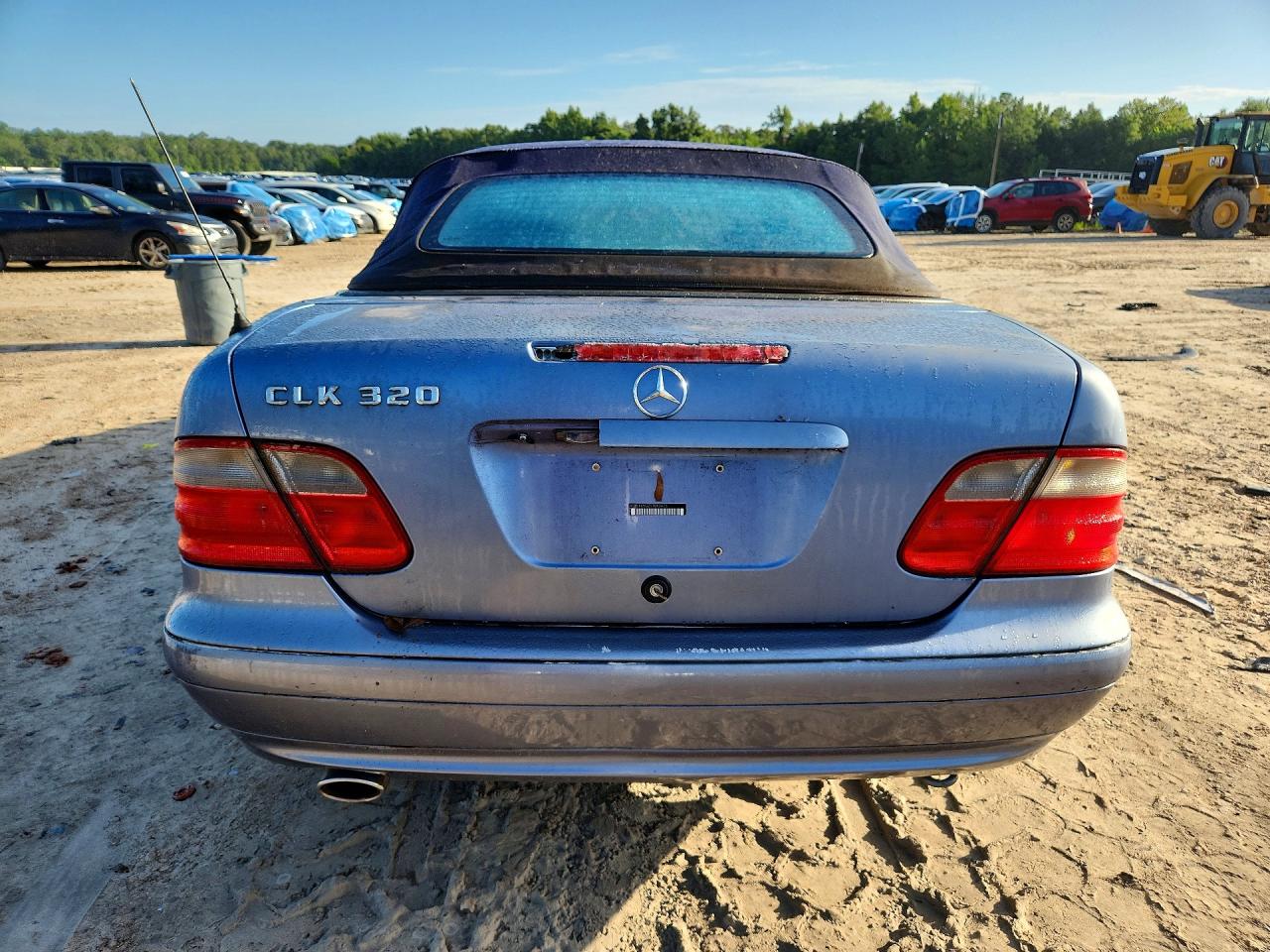 2001 Mercedes-benz Clk 320 Blue vin: WDBLK65G21T060473