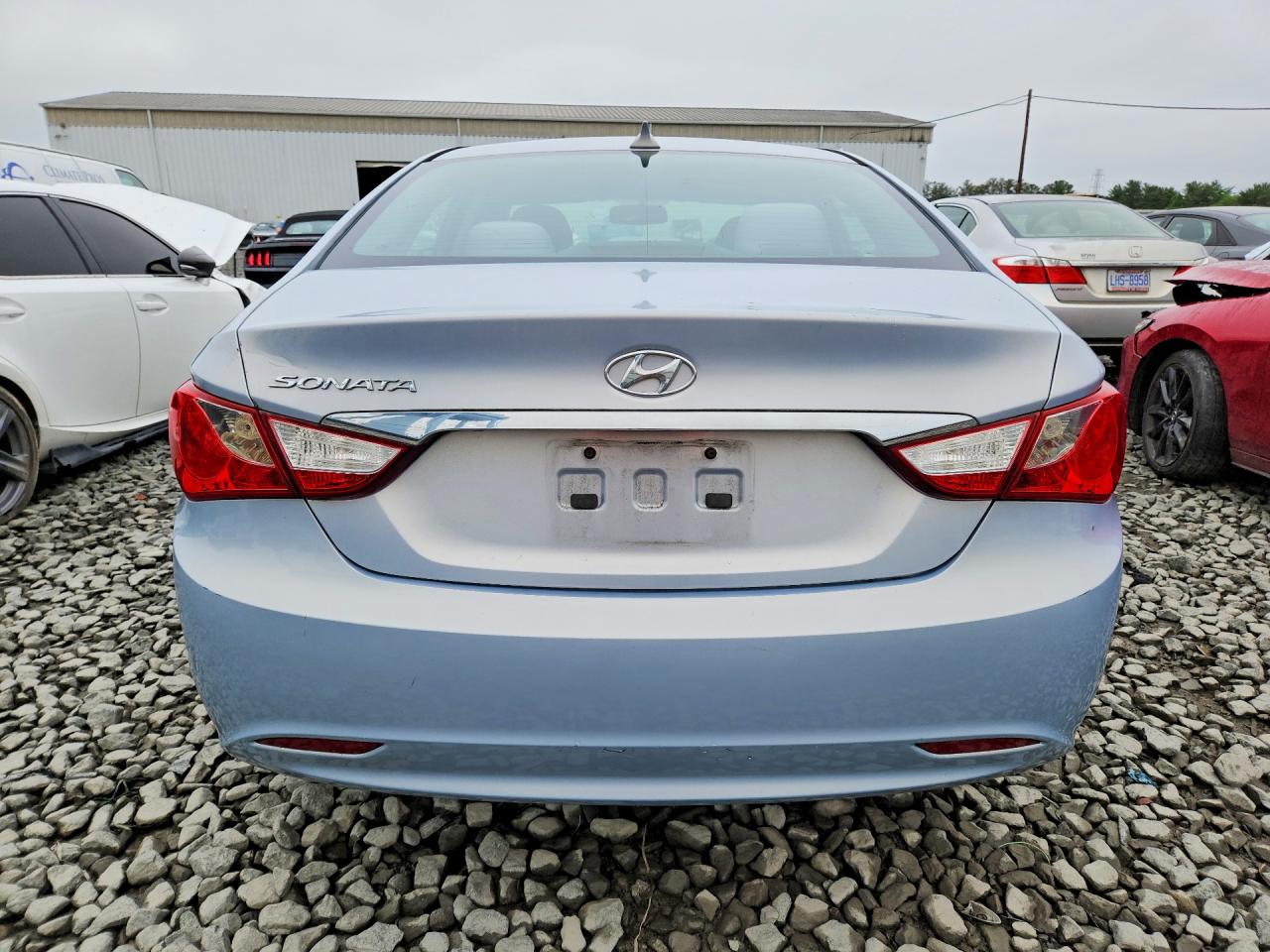 2013 Hyundai Sonata Gls Blue vin: 5NPEB4ACXDH581550