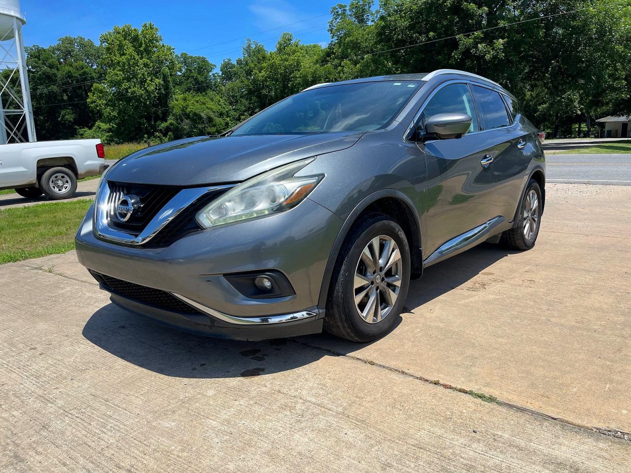 2015 Nissan Murano Sl Серебряный vin: 5N1AZ2MG3FN291288