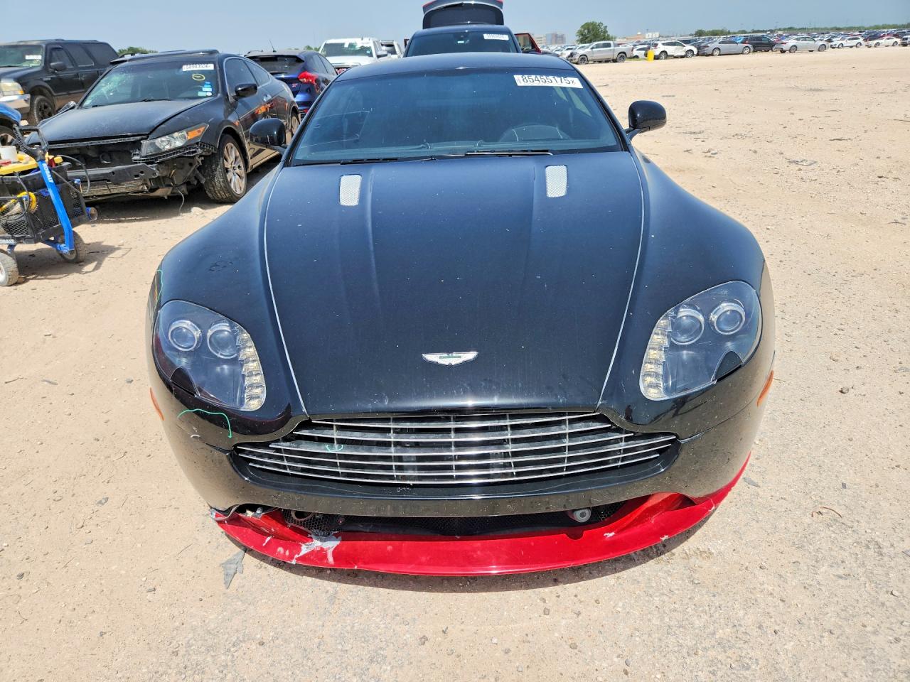 2012 Aston Martin V8 Vantage S Черный vin: SCFEKBDL0CGC16091