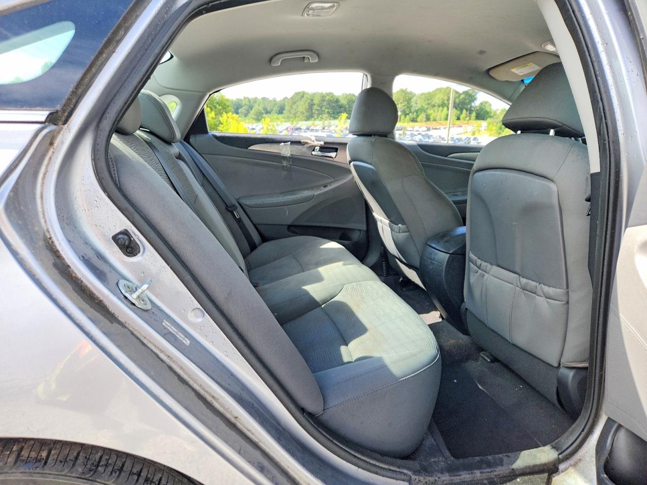 2014 Hyundai Sonata Hybrid Gray vin: KMHEC4A45EA116474