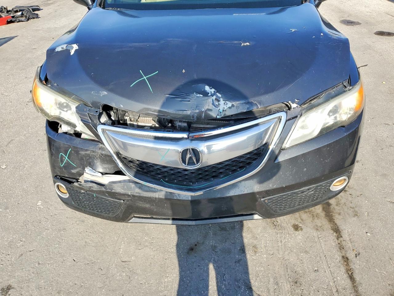 2014 Acura Rdx Gray vin: 5J8TB3H38EL001265
