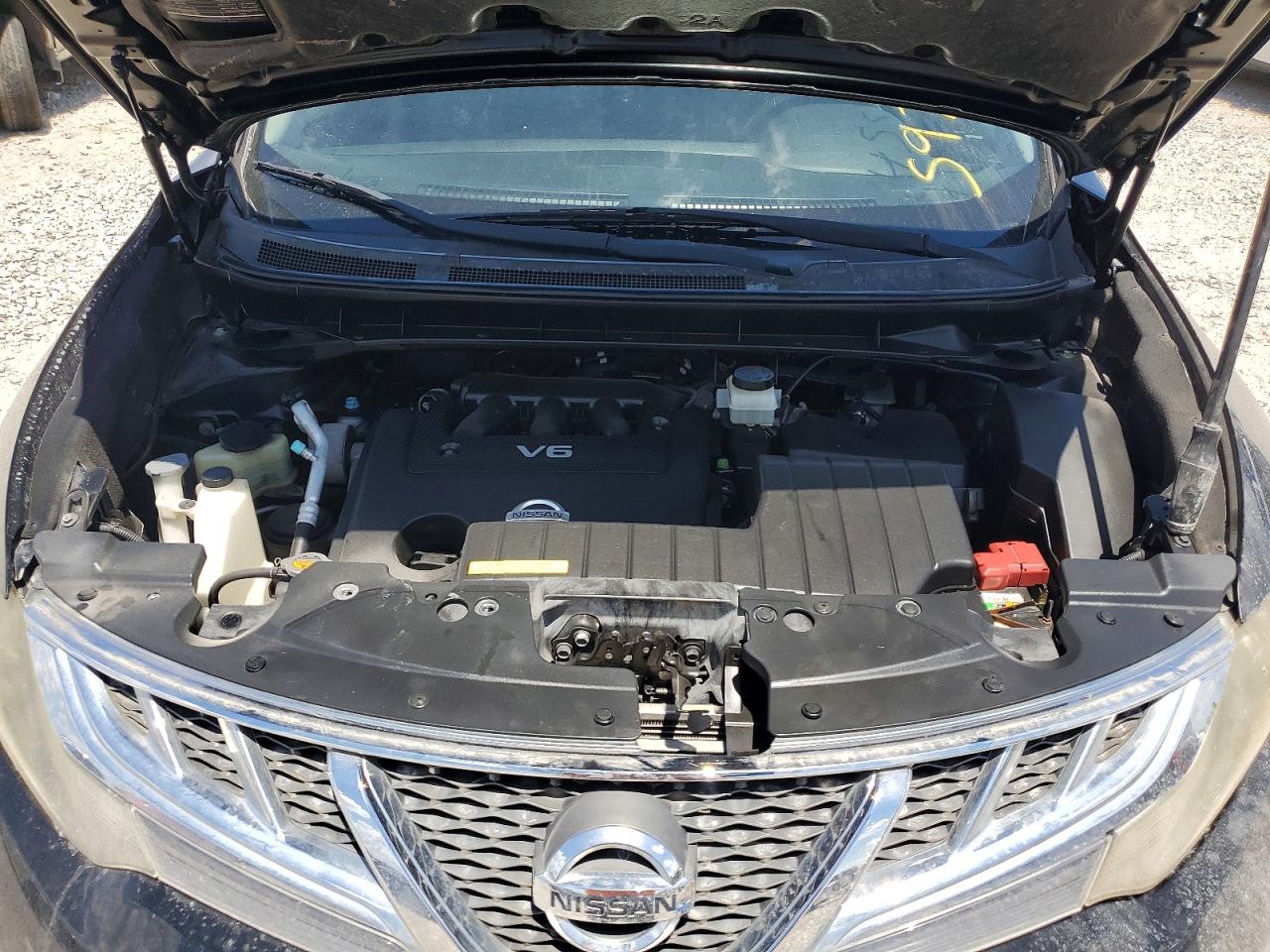 2014 Nissan Murano Sl Black vin: JN8AZ1MU2EW408196
