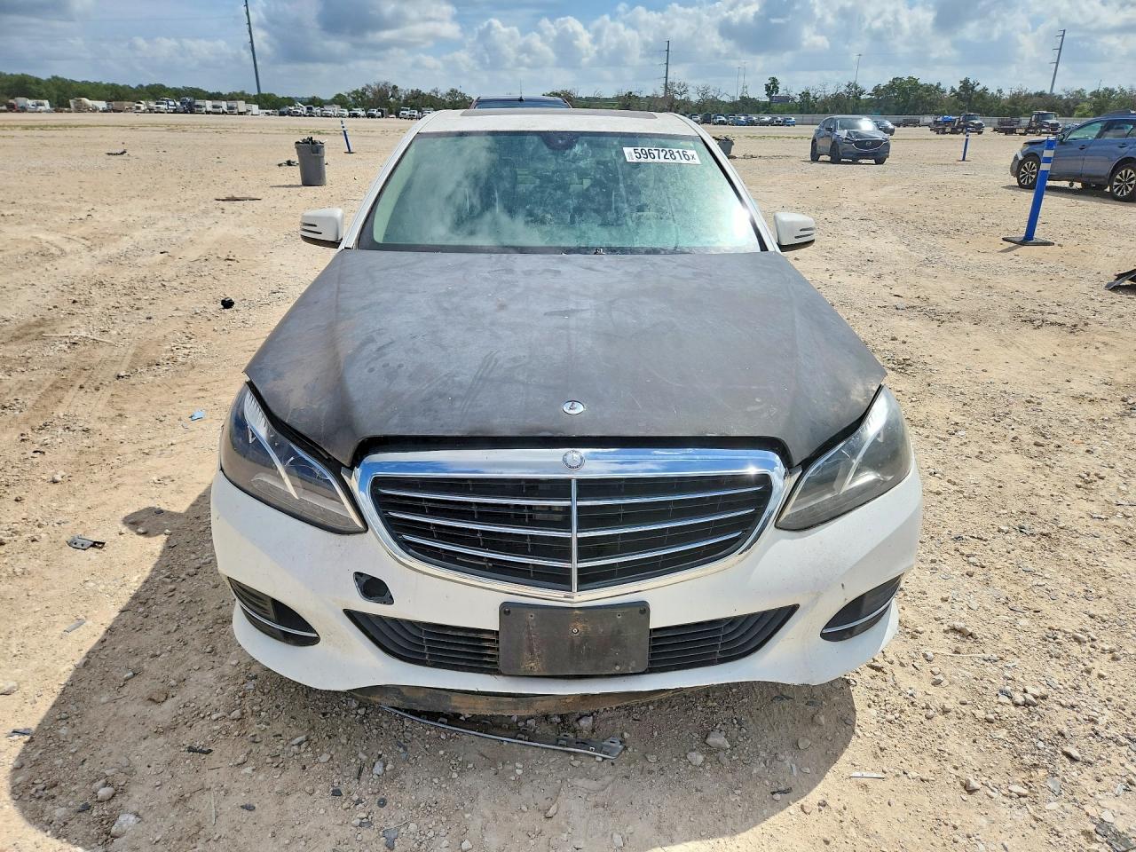 2014 Mercedes-benz E 350 4matic White vin: WDDHF8JBXEA890790