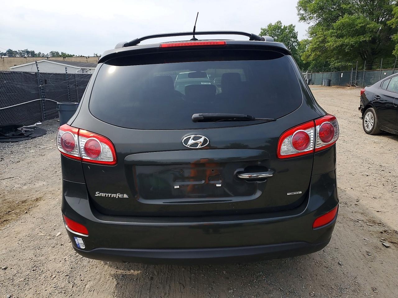 2012 Hyundai Santa Fe Limited Charcoal vin: 5XYZK3AB9CG112636
