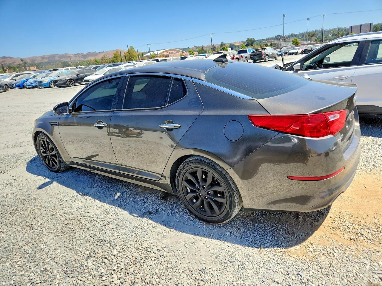 2014 Kia Optima Ex Brown vin: 5XXGN4A79EG264522