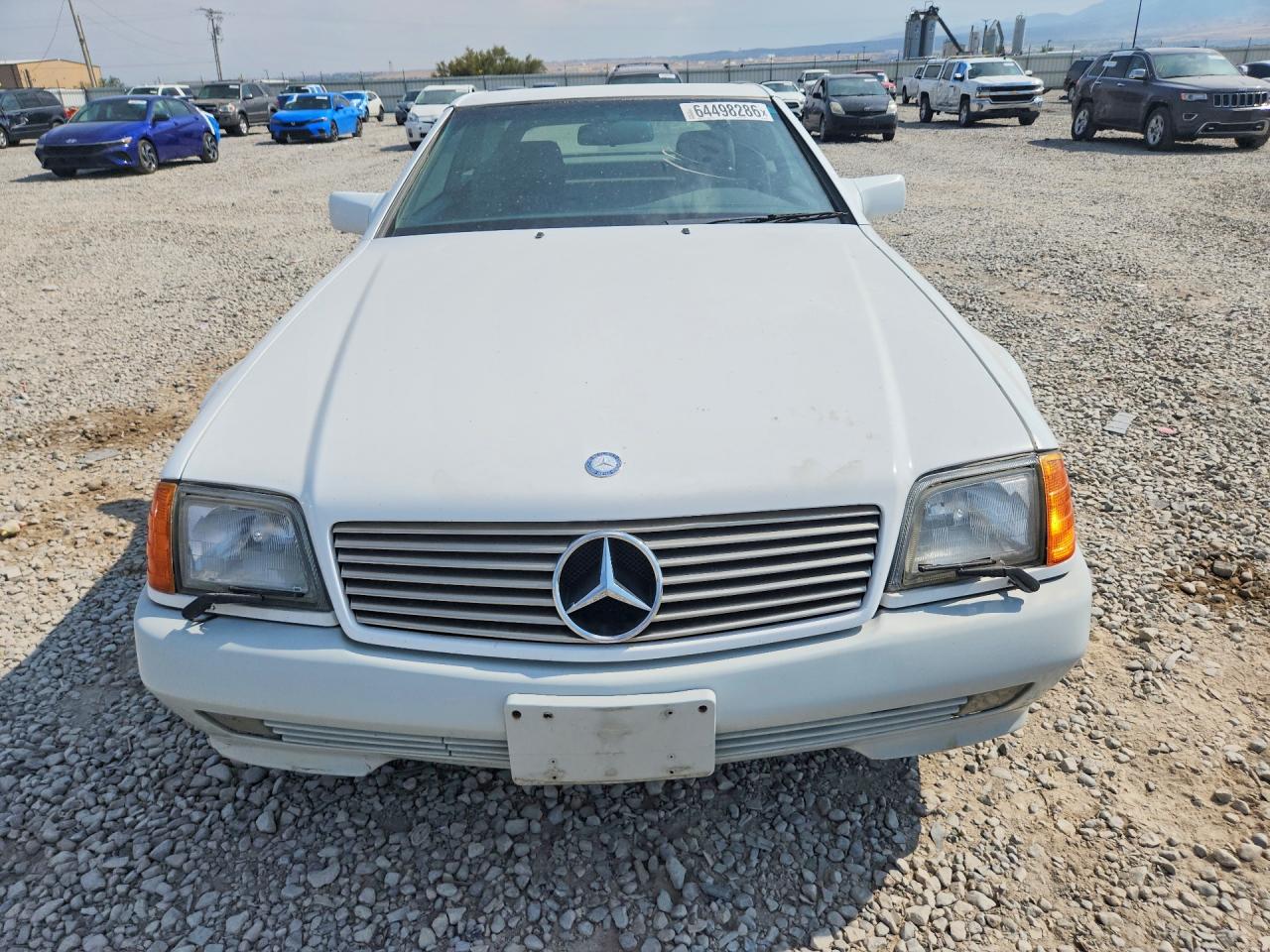 1992 Mercedes-benz 500 Sl Белый vin: WDBFA66E7NF053892