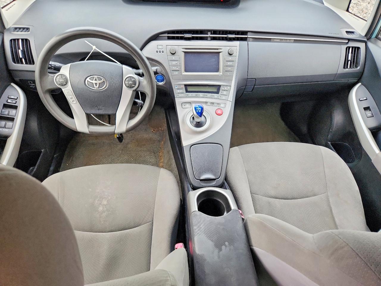 2013 Toyota Prius Two Turquoise vin: JTDKN3DU7D1663459