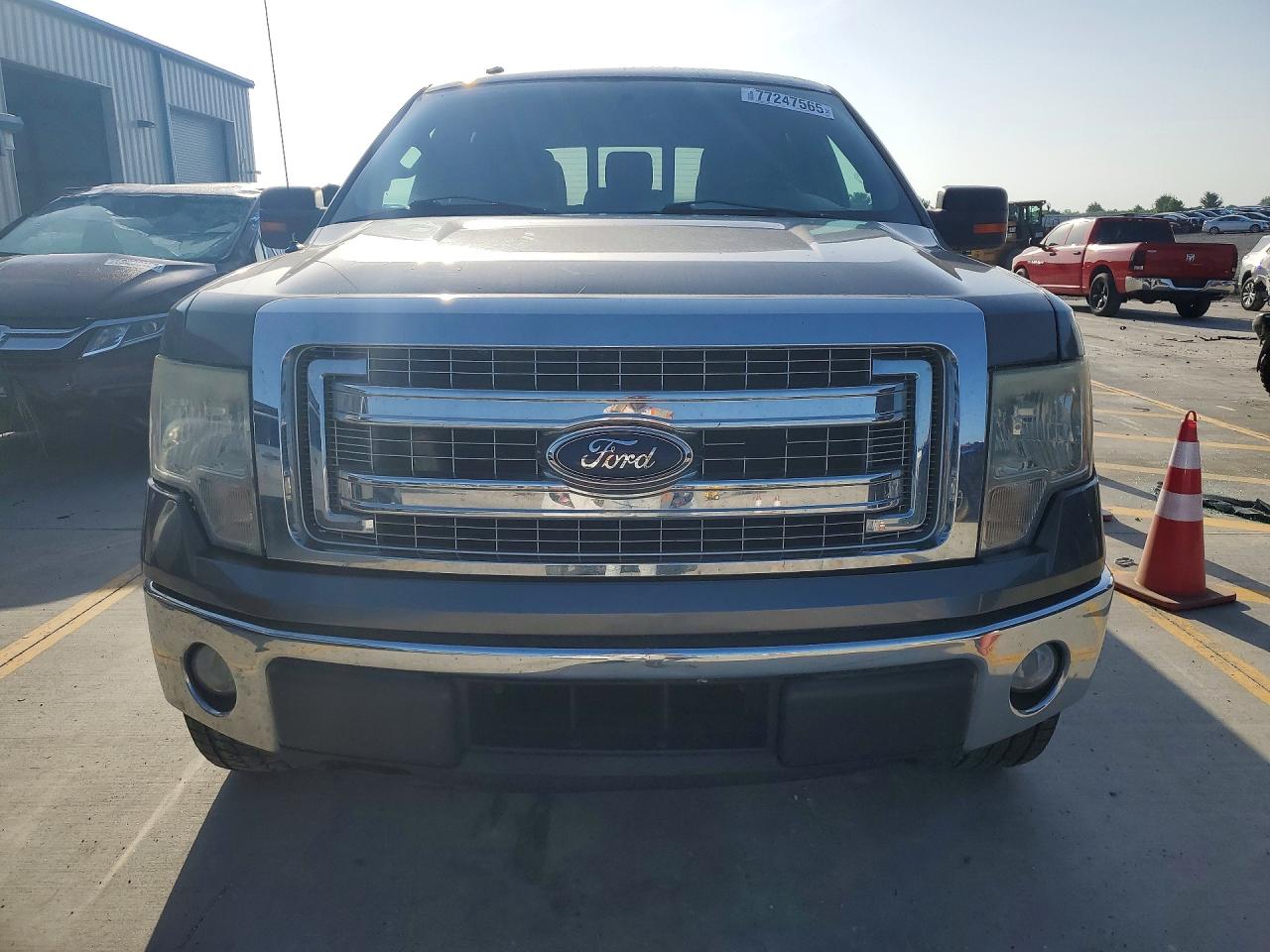 2014 Ford F150 Supercrew Gray vin: 1FTFW1ET5EFC41803