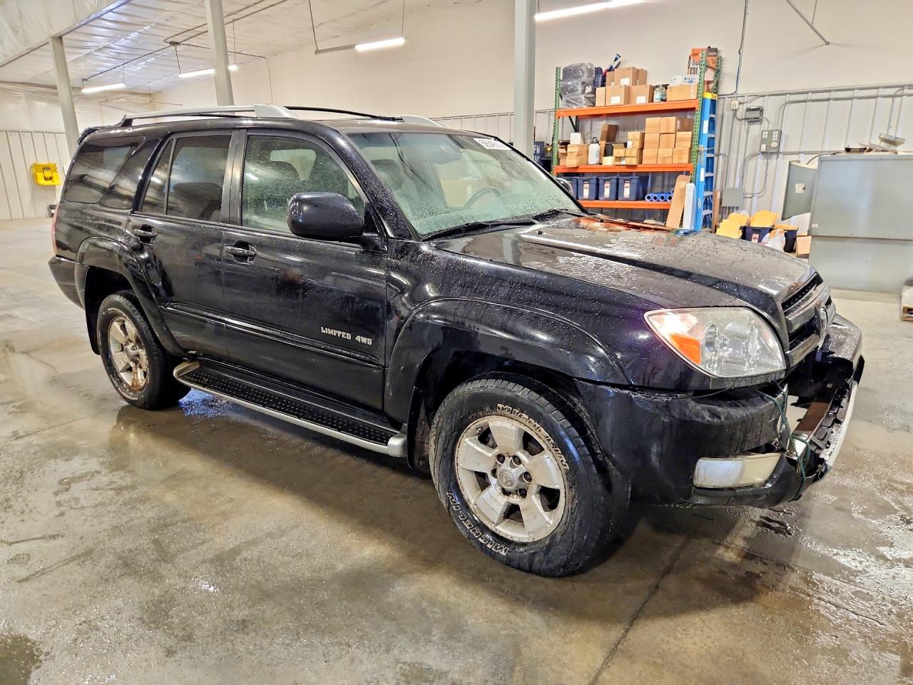2004 Toyota 4runner Limited Black vin: JTEBT17R940038872