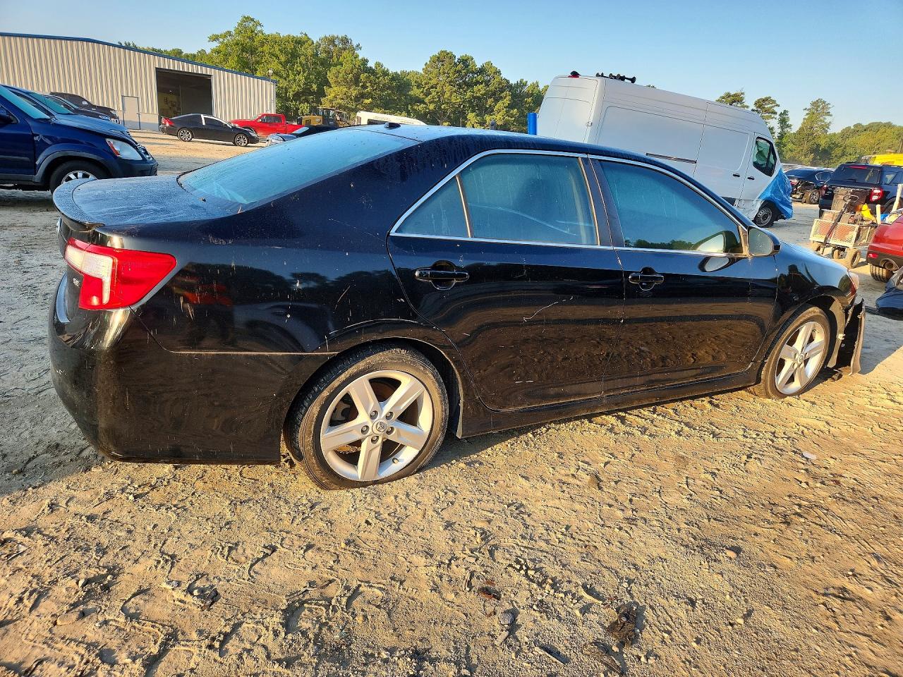 2012 Toyota Camry Se Black vin: 4T1BF1FK5CU056899