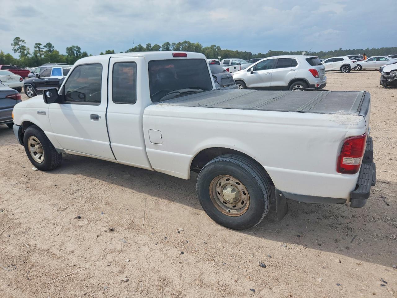2009 Ford Ranger Super Cab Белый vin: 1FTYR14D09PA59145