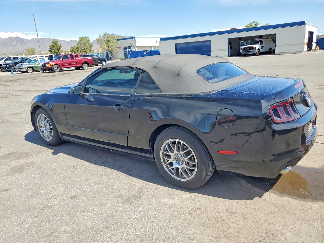 2013 Ford Mustang Black vin: 1ZVBP8EM0D5217066