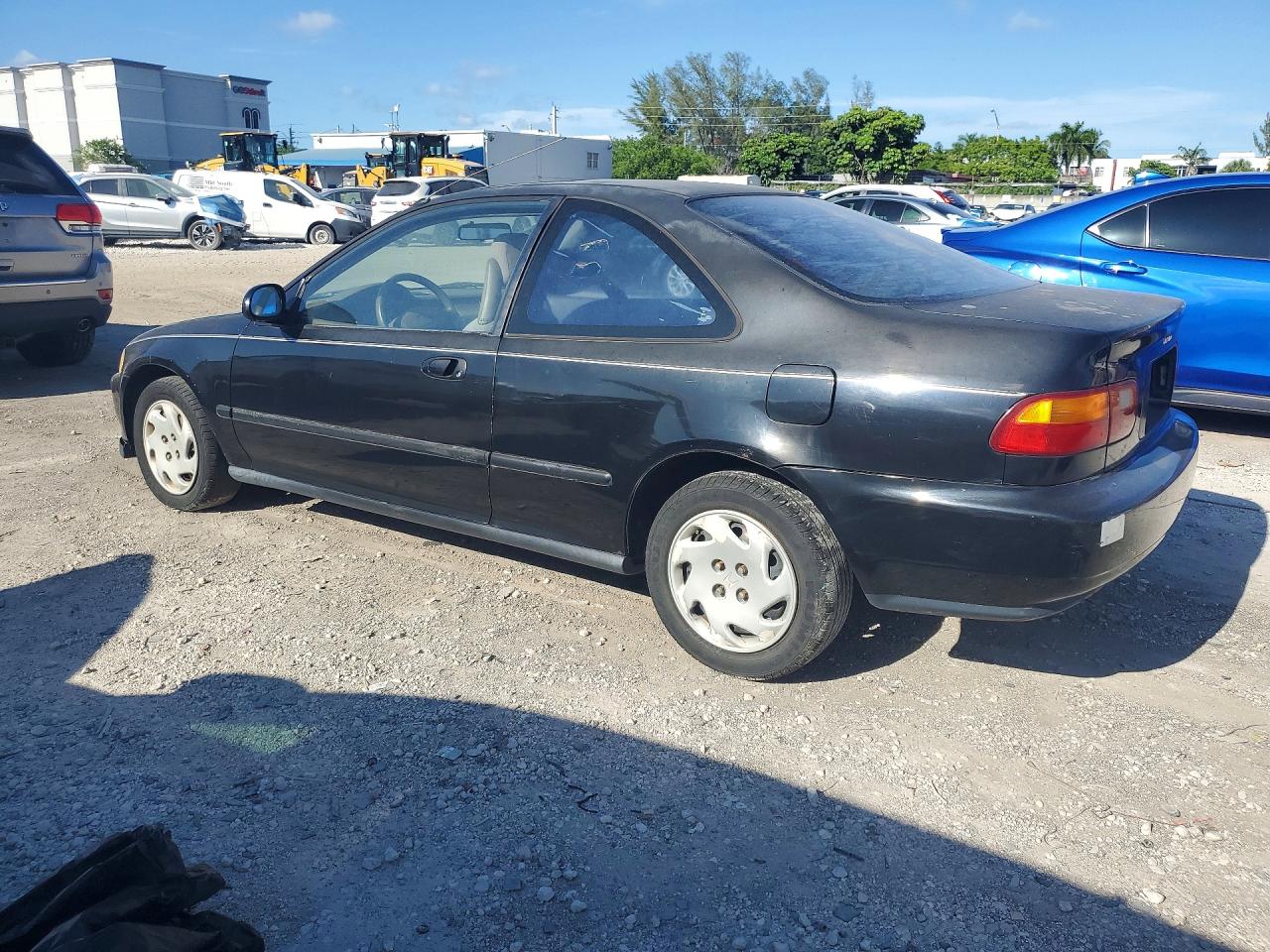 1993 Honda Civic Ex Black vin: 1HGEJ1251PL034041