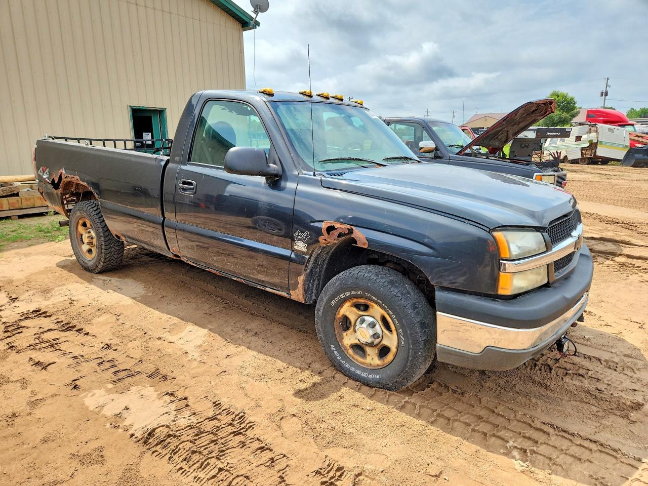 2004 Chevrolet Silverado K1500 Black vin: 1GCEK14X34Z250170