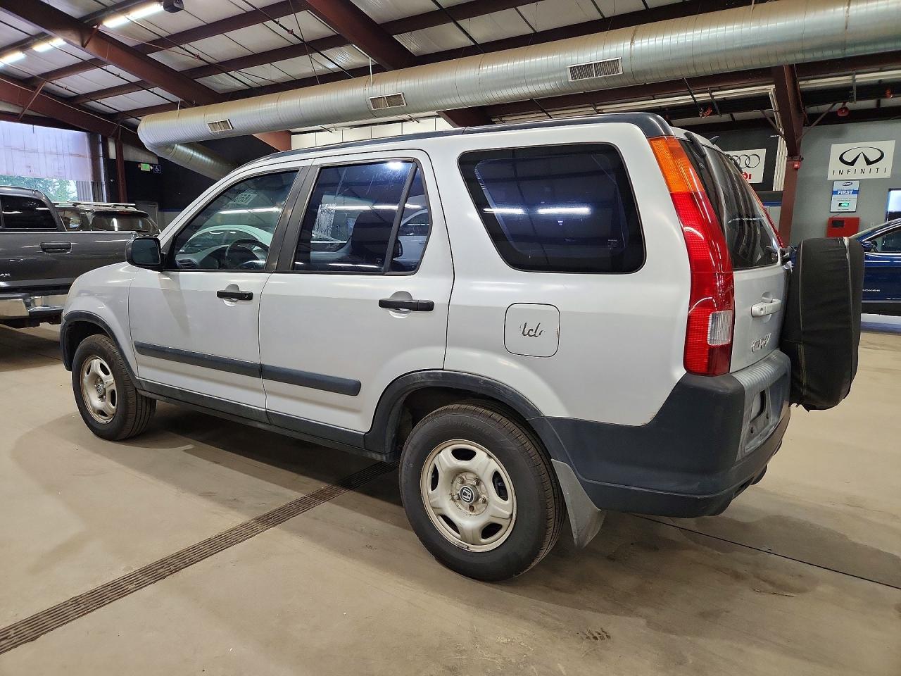 2002 Honda Cr-v Silver vin: JHLRD68422C021023