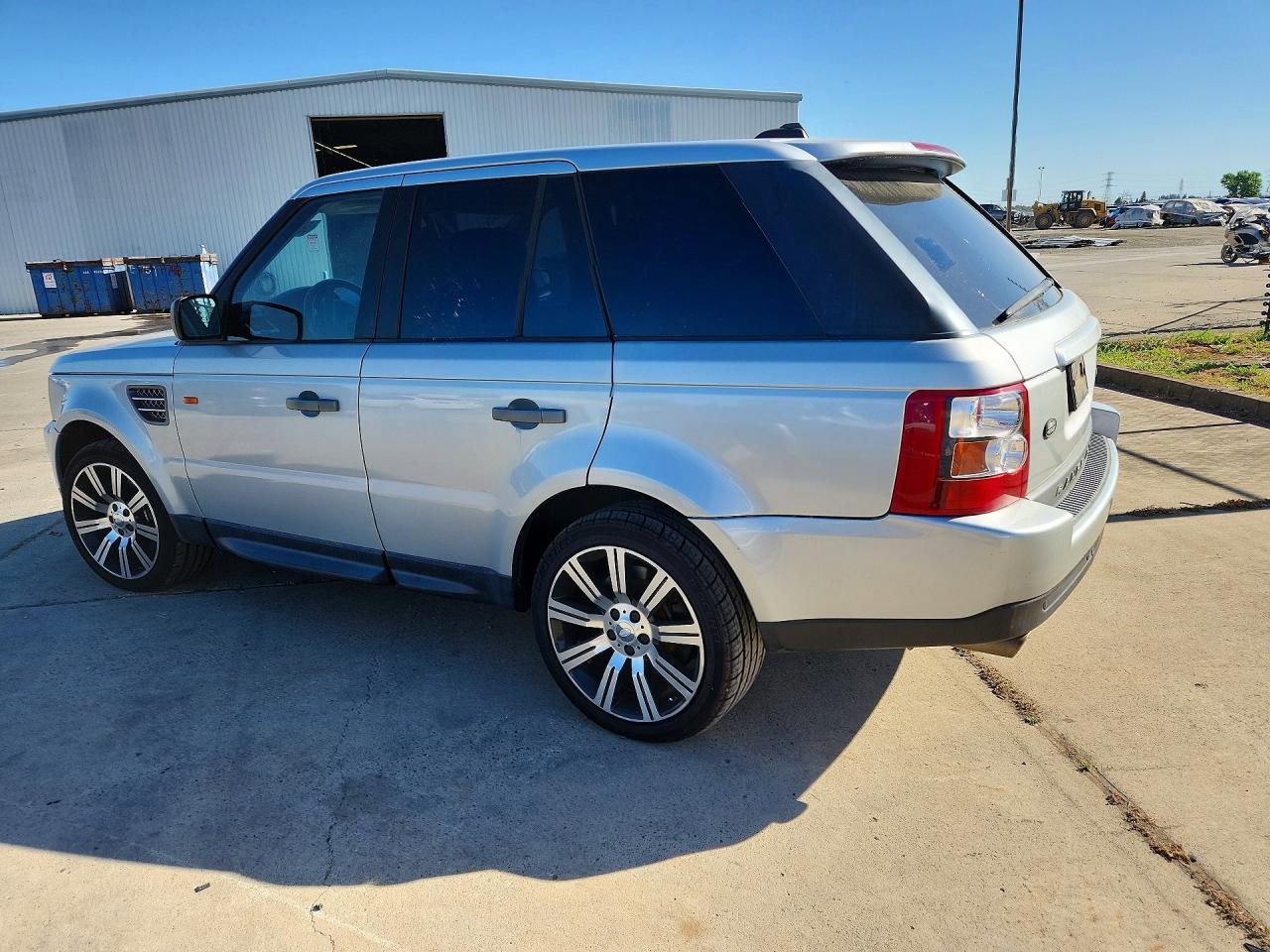 2006 Land Rover Range Rover Sport Supercharged Silver vin: SALSH23466A970278