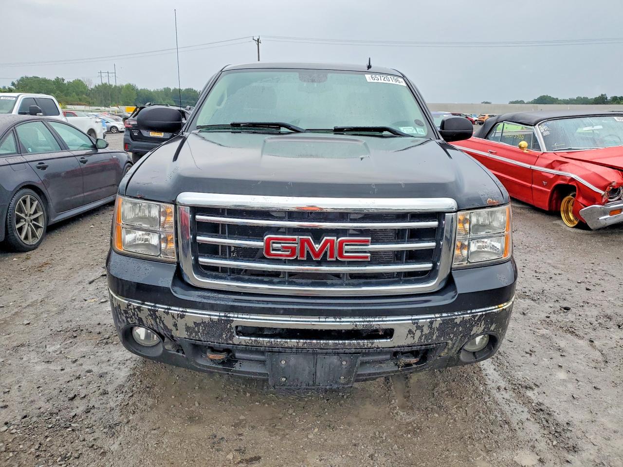 2012 Gmc Sierra K1500 Sle Черный vin: 1GTR2VE74CZ296113