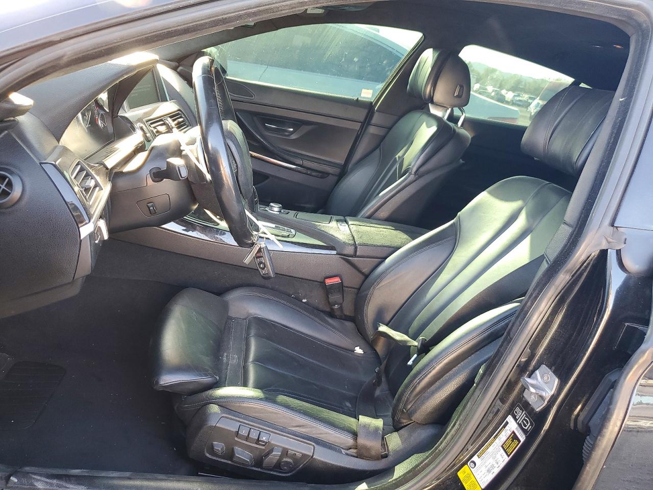 2013 Bmw 650 I Black vin: WBA6B2C52DD128663