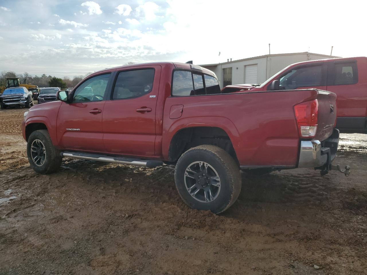 2016 Toyota Tacoma Double Cab Красный vin: 3TMAZ5CN3GM002153