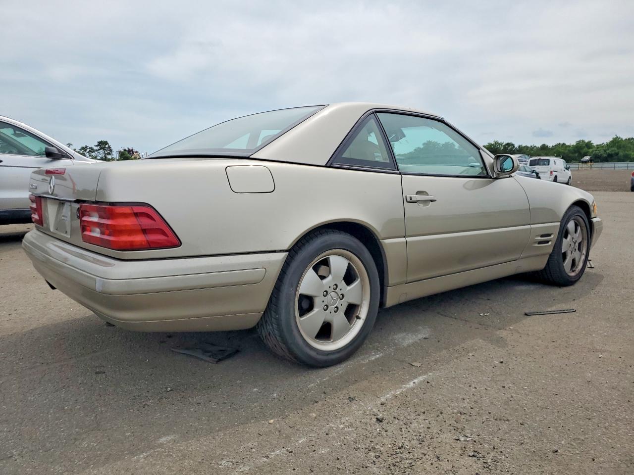 1999 Mercedes-benz Sl 500 Tan vin: WDBFA68F4XF183072
