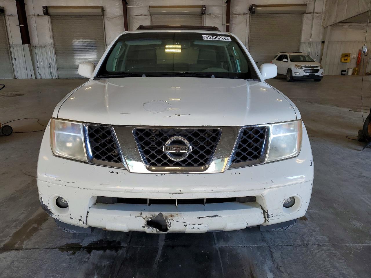 2007 Nissan Pathfinder S White vin: 5N1AR18W77C625153