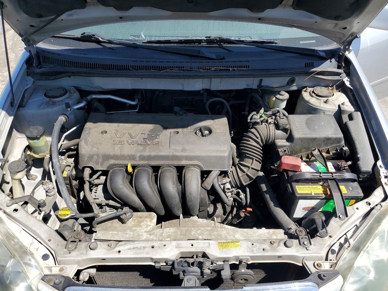 2005 Toyota Corolla S Silver vin: 1NXBR32E05Z553185