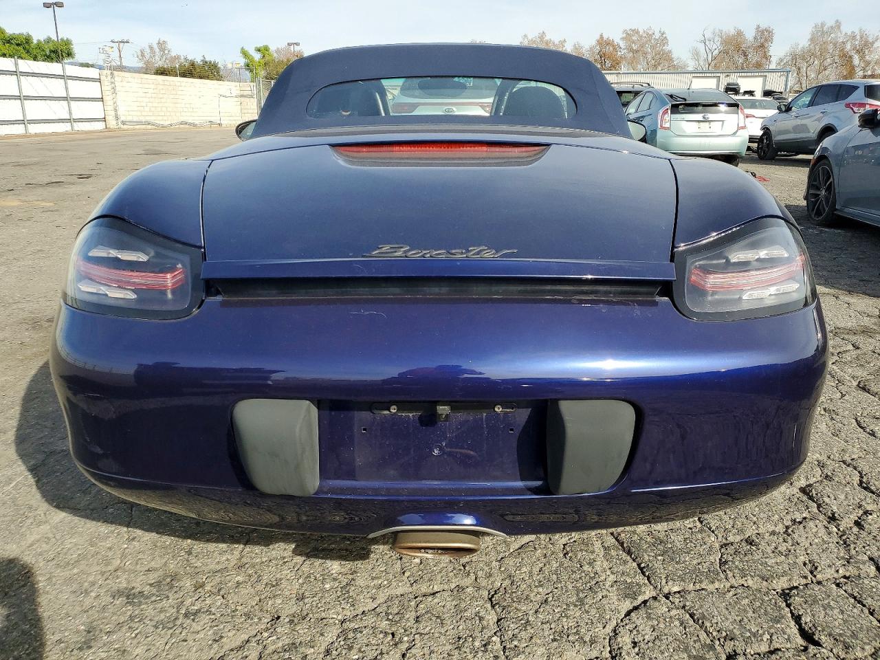 2001 Porsche Boxster Blue vin: WP0CA29831S620183