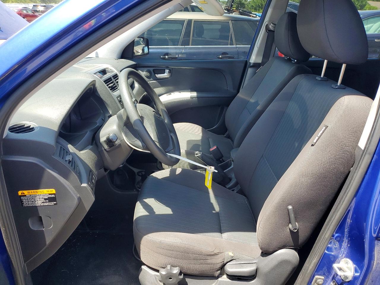 2009 Kia Sportage Lx Синий vin: KNDJE723897602770